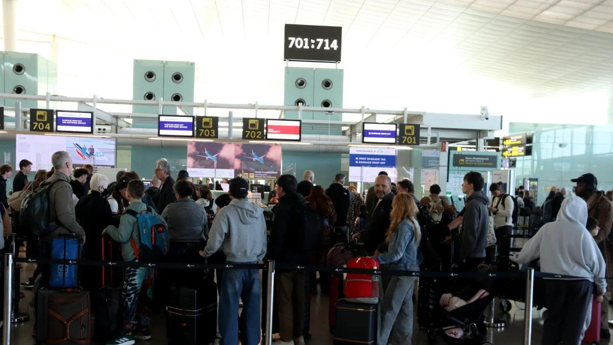 Los pasajeros sufren retrasos en vuelos por la huelga del 'handling' en aeropuertos españoles