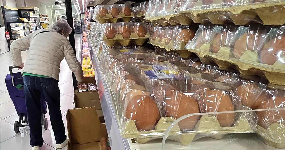 Los precios de los huevos en supermercados suben hasta un 15% esta semana