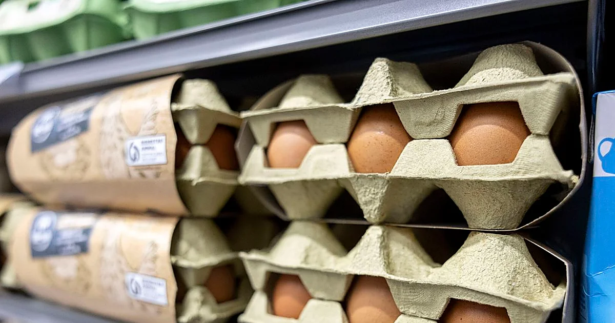 Los precios de los huevos varían hasta un 30% en supermercados españoles hoy