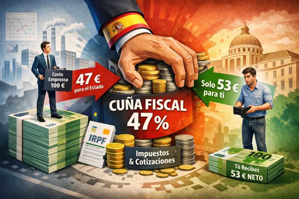 Los trabajadores pierden poder adquisitivo mientras la empresa duplica su inversión.