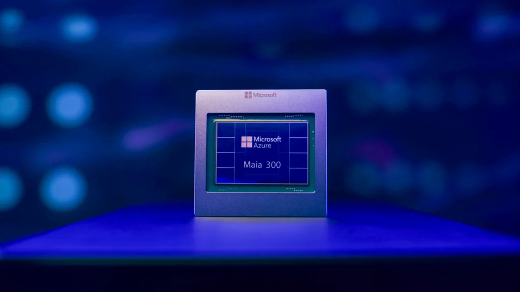 Microsoft desafía a NVIDIA con el lanzamiento del chip Maia 300 para IA