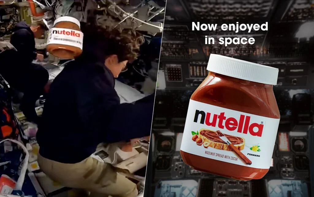 Nutella genera polémica tras aparecer en la transmisión de Artemis II en directo