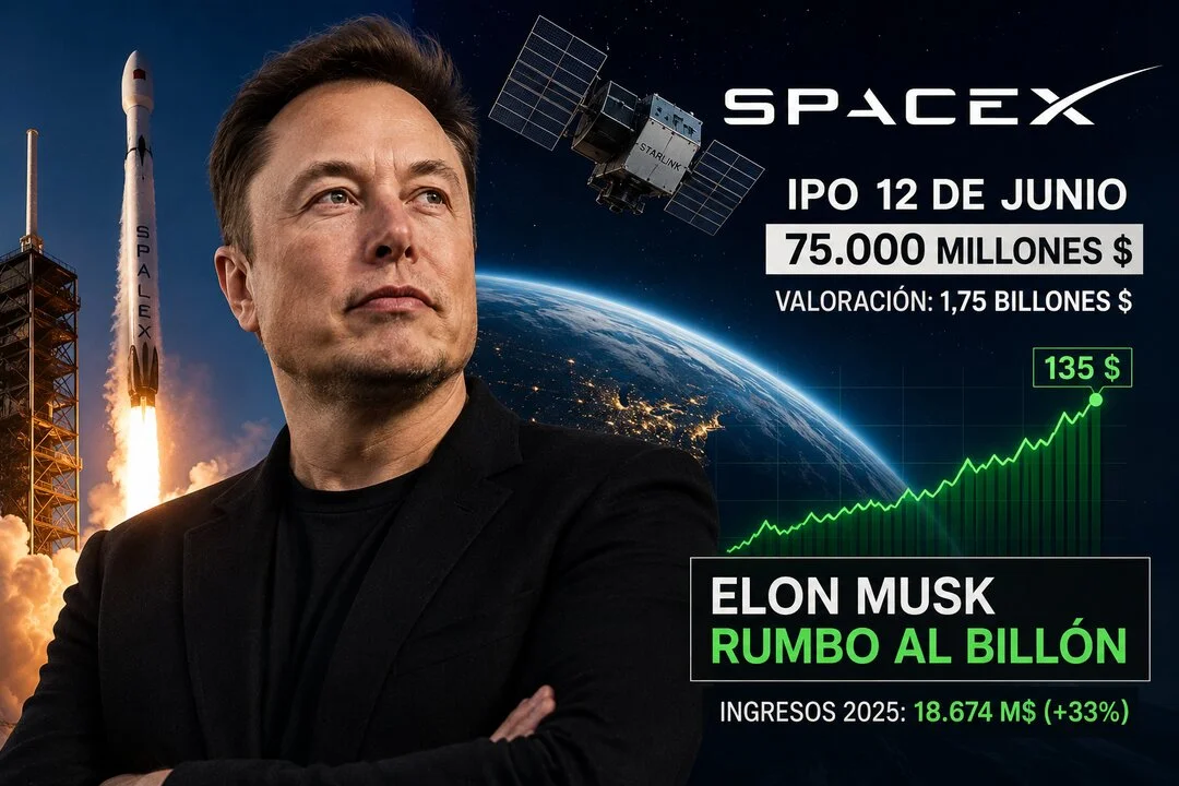 SpaceX podría transformar la industria aeroespacial con su salida a bolsa de 75.000 millones