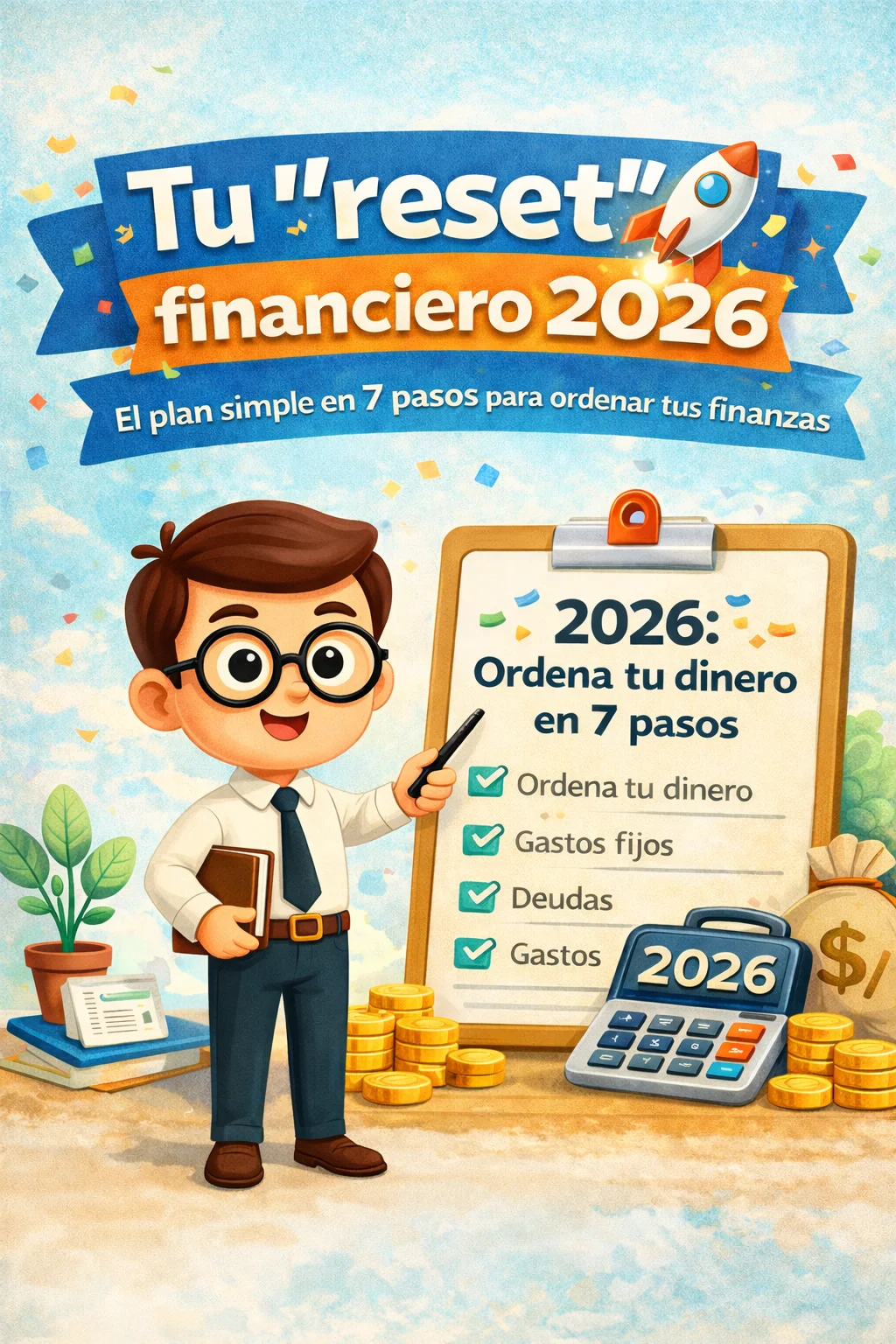 Transforma tus finanzas hoy: el plan sencillo para un 2026 sin deudas