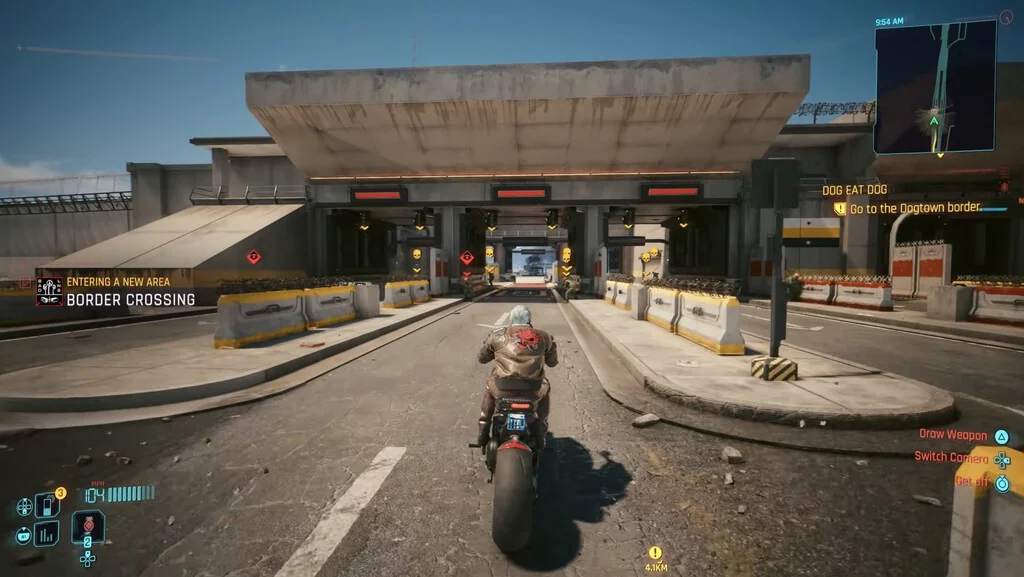 Un jugador descubre un nuevo método para escapar de Night City en 'Cyberpunk 2077