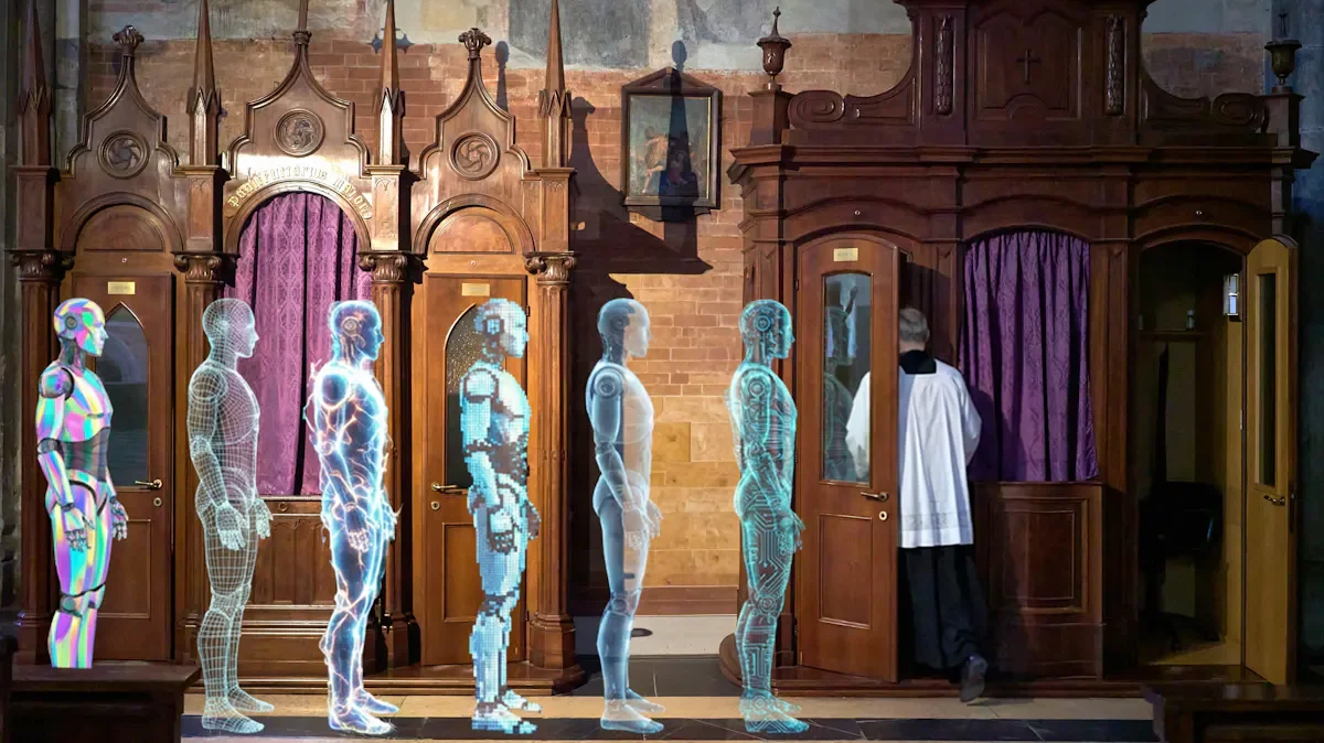 Un sacerdote en Silicon Valley explora la ética de la inteligencia artificial y su futuro